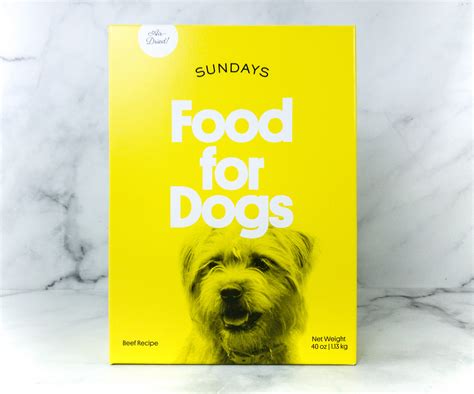 Taking a natural way is the best thing you can do for your pet. Sundays Dog Food Review + Coupon - hello subscription
