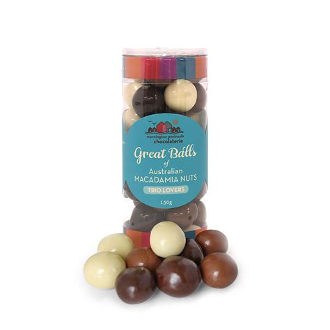 A one pound bag can cost around $25. Great Balls of | Australian Macadamia Nuts | Trio 130g ...