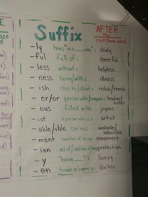 Prefix And Suffix Worksheets 5th Grade