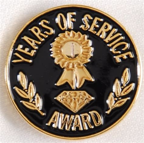 Years Of Service Lapel Pin