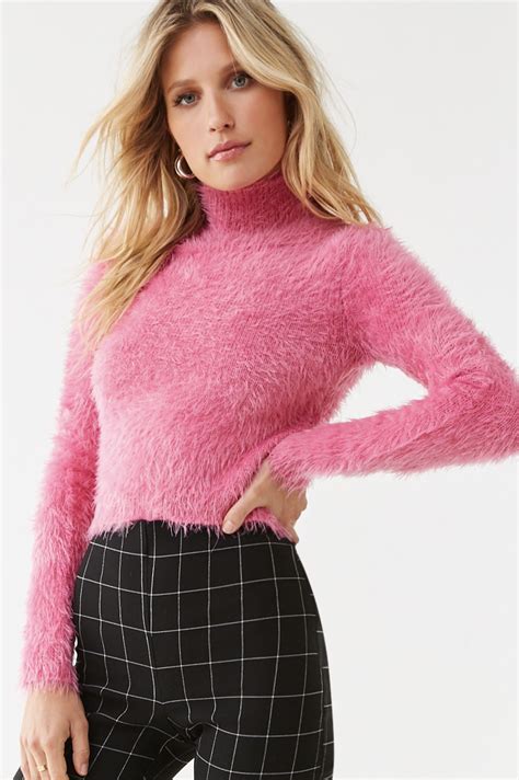 Pin By Stacy💋 ️💋bianca Blacy On Clothing Hot Pink Sweaters Knitted Sweaters Sweaters Edgy
