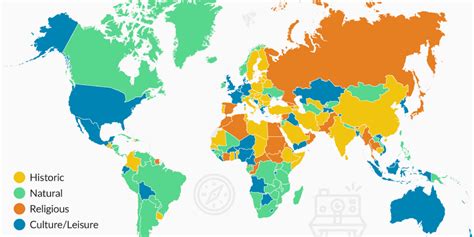 This Map Shows Every Countrys Top Tourist Attraction Indy Indy