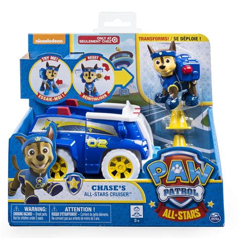 Paw Patrol Chases All Stars Cruiser Vehicle And Figure Paw Patrol