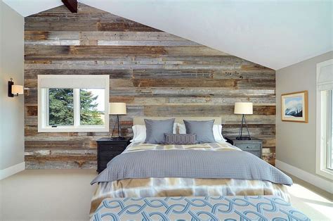 25 Awesome Bedrooms With Reclaimed Wood Walls
