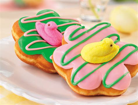 Dunkin Donuts Launches Peeps Doughnuts For Easter La Times