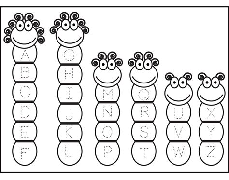 Alphabet Tracing Activities For Preschoolers 101 Activity