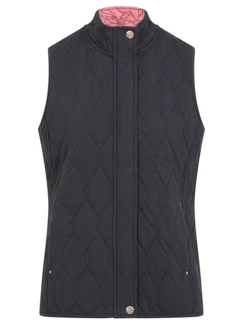 TIGI Charcoal Quilted Gilet