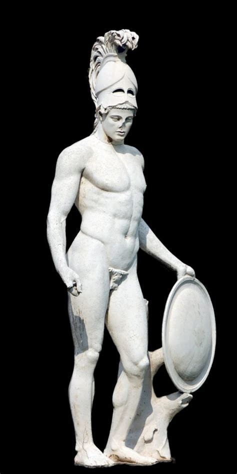 Helmeted Babe Warrior So Called Ares Roman Copy From A Greek Originalthis Is A Plaster