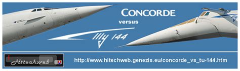 Concorde vs. Tu-144 (this time detailed photo comparison)