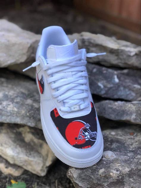 Cleveland Browns Custom Nike Air Force 1 Etsy
