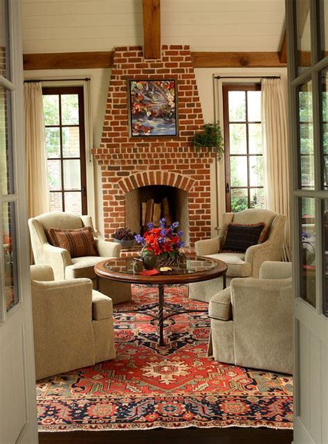 It's also one of the most practical interior design additions to any home. 25 Painted Brick Fireplaces in the Living Room ...