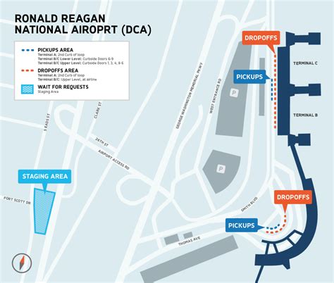 Terminal C Reagan National Airport Map
