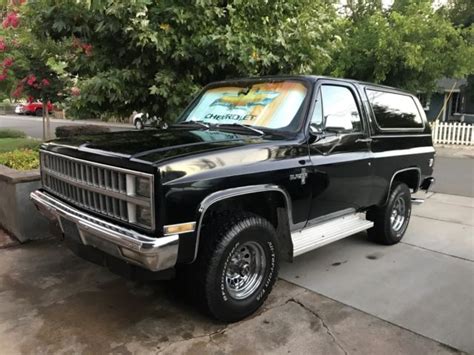 1981 Chevy K5 Blazer Clean Solid Ca Truck For Sale Photos Technical