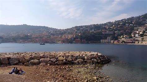 Beach Of Villefranche Sur Mer Youtube