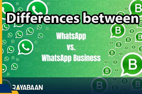 Differences Between Whatsapp And Whatsapp Business 2023 Rayabaan