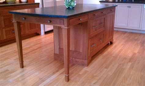Table Style Working Island Kitchen Island Table Combo Building A