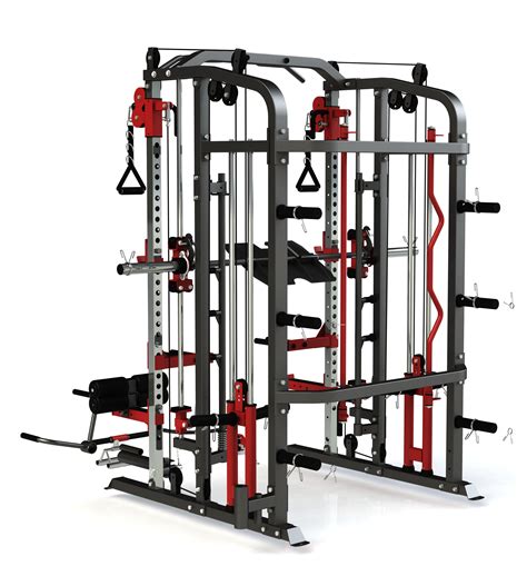 Functional Trainer Smith Machine Power Rack Fid Bench 100 Kg Olympic