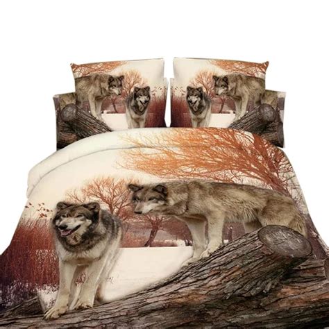 In stock on april 23, 2021. Best Wolf Bedding Sets Full - The Best Home