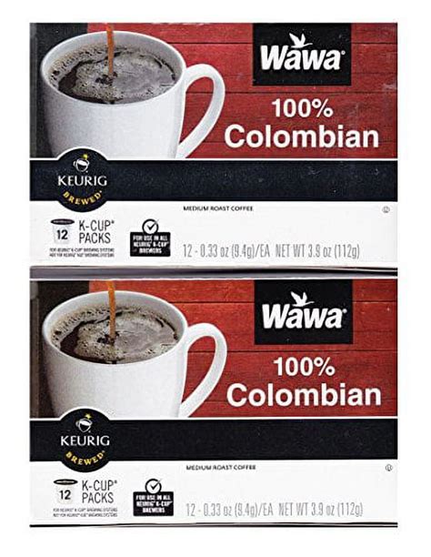 Wawa Single Cup Coffee 24 Pack 100 Colombian