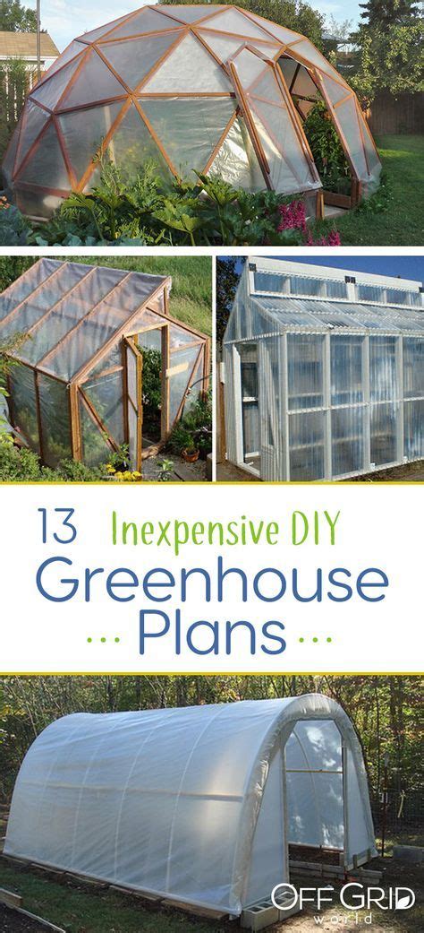 12 free diy greenhouse plans. 13 Cheap DIY Greenhouse Plans | Diy greenhouse plans, Greenhouse plans, Diy greenhouse