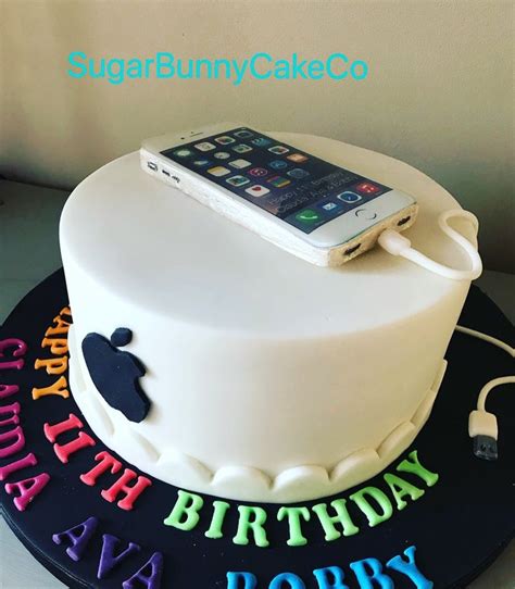 Apple Iphone Cake 14th Birthday Cakes 12th Birthday Cake Iphone Cake