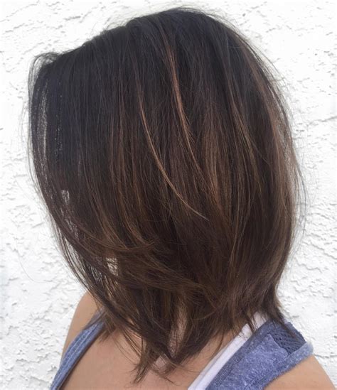 Lots of layers in this hair, long bob (lob). 70 Perfect Medium Length Hairstyles for Thin Hair in 2021