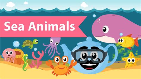 Kids Learning Learn Sea Animals Names By Ms4d On Deviantart
