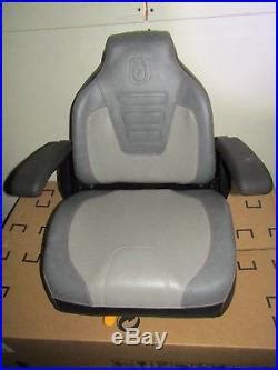 Comfortable seat for easy riding. New Husqvarna Seat P/N 501580402 M-ZT & P-ZT Zero Turn ...