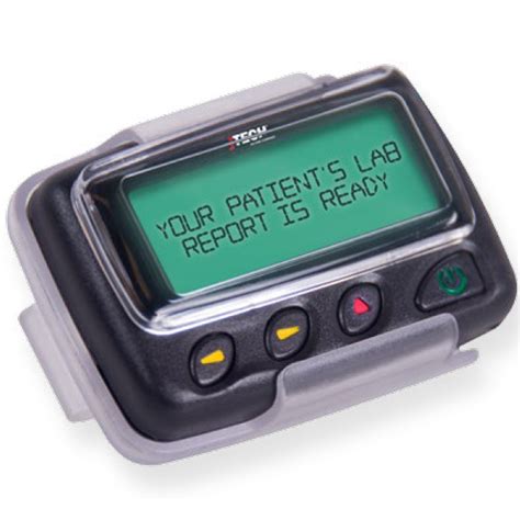 Jtech Alpha Numeric Pager Jtech An Hme Company