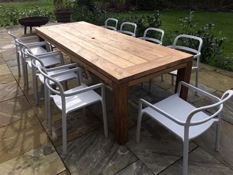 In euclidean plane geometry, a rectangle is any quadrilateral with four right angles. Large 280cm 10 Seater Reclaimed Teak Rectangular Garden ...