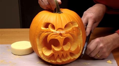 Premium Ai Image How To Carve A Pumpkin Step By Step