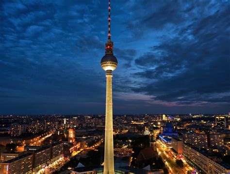 Berlin Television Tower Fernsehturm Tower Landmarks Trip