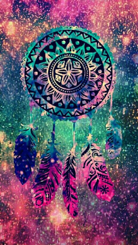 Vintage Dreamcatcher Galaxy Wallpaper I Created For The App Cocoppa
