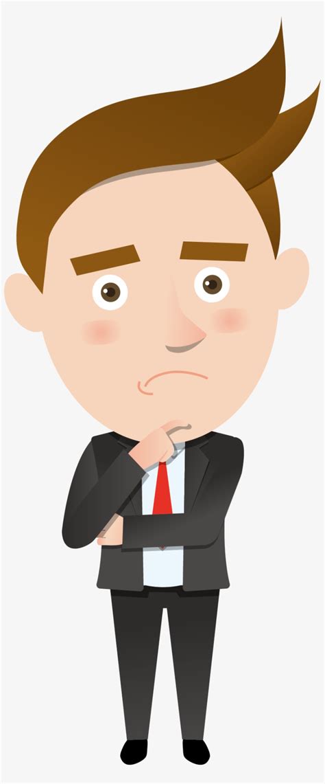 Person Clip Art Cartoon Person Thinking Png Free Transparent Png