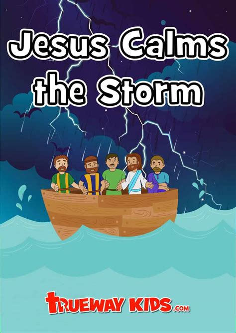 Jesus Calms The Storm Trueway Kids