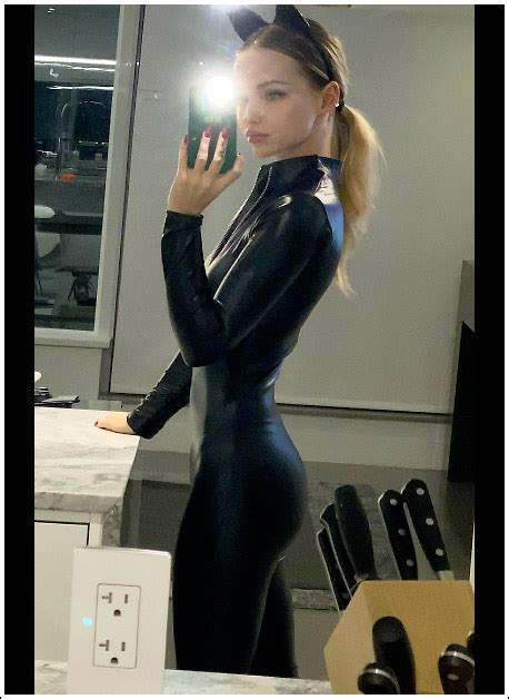 Dove Cameron Bootylicious And Ultra Sexy In A Skin Tight Catwoman