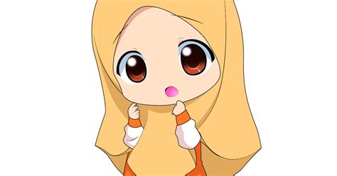 Gaya Terbaru 20 Chibimuslimah Gambar Kartun Berpeci