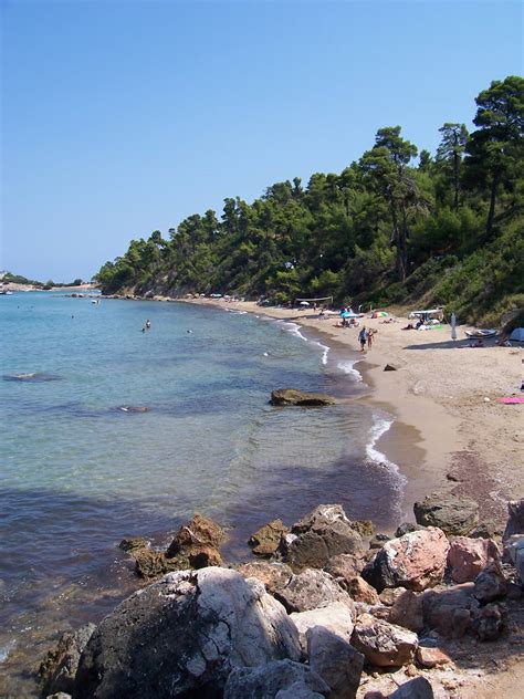 Ellinika Beach Photo From Ellinika Beach In Evia