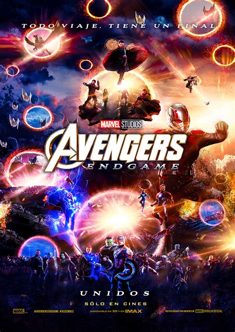 Marvel Spoiler Oficial Avengers Endgame Portals Poster Hd