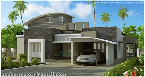 Contemporary Modern Kerala House Plan At 2476 Sqft