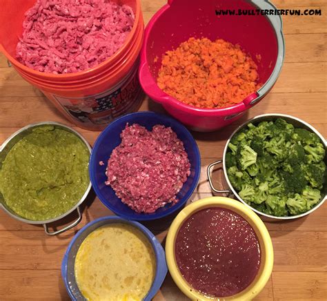 Chicken, sweet potatoes and kale. Homemade raw food recipe for dogs