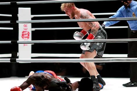 Jake Paul Vs Nate Robinson Result Youtube Sensation Knocks Out Former Nba Star In Second Round