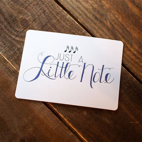 Just A Little Note Greeting Cards By Doodle Noshings Flat Etsy