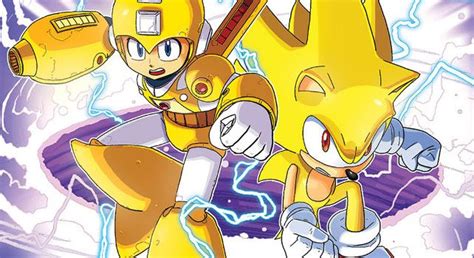 Worlds Unite Again With Sonic And Mega Man Tpb 3