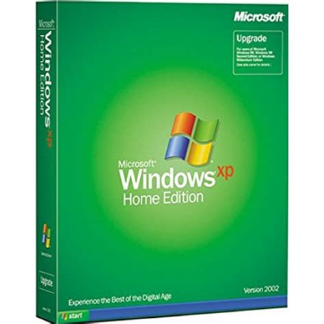 Microsoft Windows Xp Home Upgrade Sp3 Edition Retail Pack Disc And