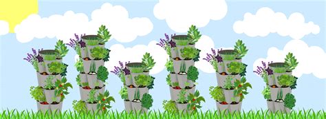 Greenstalk A Stackable Plant Tower That Grows Vegetables