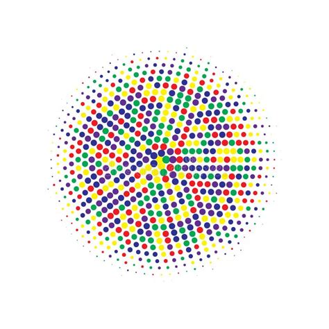 Colorful Halftone Dots Abstract Background Texture Backdrop Dot Dots