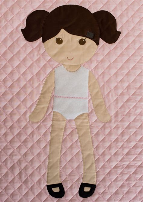 Paper Doll Blanket Clothes Doll Cbf