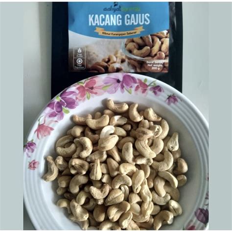 Kacang Gajus Cashew Nut Kacang Nutrisi Shopee Malaysia