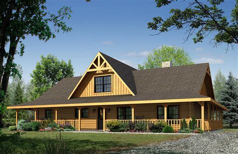 Satterwhite Log Homes Toccoa Falls Floor Plan